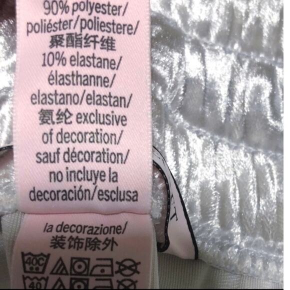 VICTORIA’S Secret Pearl Crushed Velvet Pajama Jogger Pant Size S $44 - Picture 9 of 10